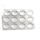 Dome Type Clear Bumpers, 1/2