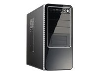 COMPUCASE ATX Midi Tower 3x13,34cm + 2x8,89cm ext 4x8,89 cm int. schraubenlose Montage 2xU Preisvergleich