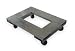 Dayton 2TUP2 Aluminum Dolly, 30x21x5 3/4, Cap 900 Lbs