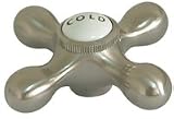 Elements of Design CCMX8H Metal Cross handles Hot, Satin Nickel