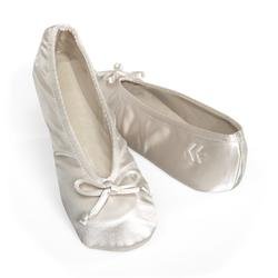 Women's Satin Ballerina Slippers