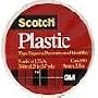 3M Company 3/4X125 Wht Plas Tape (Pack Of 6) 190Wht Colored Plastic Tape