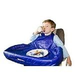 Biskys Mess Saver Bib, Blue