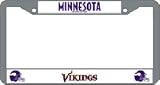 Minnesota Vikings Chrome License Plate Frame