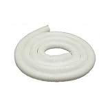 White Split Loom Tubing - 3/4