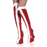 Exotic High Heels - ELECTRA-2090, 5'' Over-Knee "Wonder Woman" Platform Boot in Sizes 6-13 by Pleaser USA