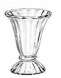 Fountainware, Tulip Sundae 6-1/2 oz. 3 Dozen, 36/CS