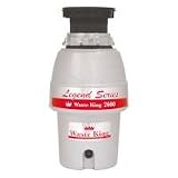 Waste King 2600 1/2 HP Continuous Feed Legend EZ Mount Garbage Disposer - 2600