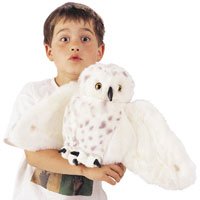 Folkmanis Puppet Snowy Owl