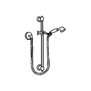 Andre Collection HDSH-240XPC/PB XPC/PB-Polished Handshower Kit
