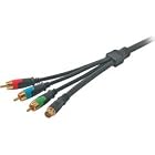 Cables To Go RapidRun Component Video and S-Video V.2 Break-Away Flying Cable - 1 x MUVI -... by Cables To Go