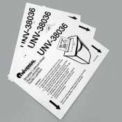 Shredder lubricant sheets, 8-1/2 x 11, 36 sheets/pack
