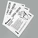 Shredder Lubricant Sheets, 8 1/2 x 11 (UNV38036)
