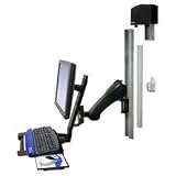 Ergotron HD Combo Arm with Small Cpu Holder - Mounting Component ( Articulating