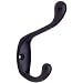 Brainerd #54510 Flat Black Coat/Hat Rack