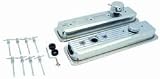 Chrome Engine Kit Incl. Pair Stock Height Valve Covers/PCV Breather/Oil Filler Cap/8 Valve Cover Hold Downs/Offset Air Cleaner Stud/Wing Nut/3 Grommets