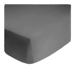 Picture of Cozy SheetWorld Fitted Pack N Play (Graco Square Playard) Sheet - Dark Grey Jersey Knit - Made In USA PP3636-DGY (Playard Bedding)