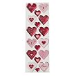 Martha Stewart Crafts Foil Heart Epoxy Stickers