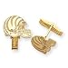 bengal33  - 14K Cincinnati Bengals Helmet Cuff Links