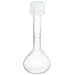 Vitlab Perfluoroalkoxy Copolymer Volumetric Flask with Screw Caps