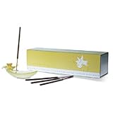 Daum Daffodils Glass Incense Holder