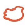 SiliconeZone Chicken Pancake/Egg Mold, Orange