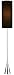 Adesso Bella Floor Lamp, Chrome