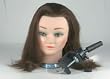 Marianna Industries- Ms. Kim Manikin- 100% Human Hair- 16-18 Length- 21 1/2 Head Size- w/Heavy Duty Manikin Clamp 