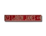 LeBron James Street Sign