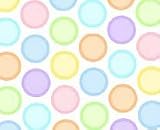 SheetWorld Fitted Sheet (BABYBJÖRN Travel Crib Light) - Pastel Colorful Bubbles Woven - Made In USA