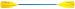 Carlisle 84-Inch Standard Polyethylene Clad Aluminum 2-Piece Kayak Paddle
