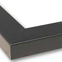 1.25" Black Flat Solid Wood Frame -- Poster / Photo / Mirror / Art FRAME