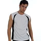 Karrimor Running Vest Mens White/Black X-X Large