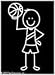 Plaid(R) Me & My Peeps Family Auto Decal - Basketball Boy
