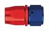 Aeroquip FCM1017 Red And Blue Anodized Aluminum -20AN Swivel Straight Hose Fitting