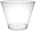 Party Essentials N540 Hard Plastic Tumbler, 5-Ounce Capacity, Clear (Case of 1000)