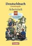 Deutschbuch - Grundausgabe: Arbeitsheft, neue Rechtschreibung, 10 - Schuljahr - G&uuml;nther Biermann, Jan Diehm, Christel Ellerich, Josi Ferrante-Heidl, Dr. Cordula Grunow, Marlene Koppers, Dr. Angela Mielke