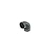 Chimney 73840 8 in. 24-ga Snap-Lock Black Stovepipe 90 Deg Corrugated Nonadjustable Elbow