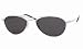 Oliver Peoples 'Aero' Aviator Polarized Sunglasses -- Silver Frame with Midnight Express Lenses