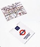 Emergency Lighting Flashcard Torch with London Underground Map