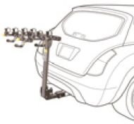 Saris T-RAX Sport Folding 4 Bike Universal Hitch Mount Rack