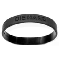 Diehard Black Wristband Bracelet Youth Size
