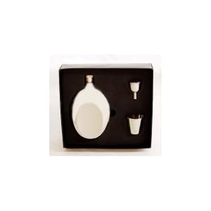 Outer Rebel Fashion Flasks and Smoking Accessories- Oval Stainless Steel Flask Giftset with Funnel...