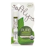 Softlips Pure, Organic Lip Conditioner, Peppermint .07 oz (2 g)