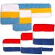 Striped Sweatbands Set
