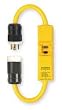 Power First 2XYT1 Cord Set, In-line GFCI, 240V, 30 Amps AC