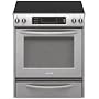 KitchenAid 30" Slide-In Stainless Steel Electric Range