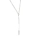 SUNNOW® Women's Girls Bohemian Alloy Long Chain Circle Bar Pendant Tassel Necklace