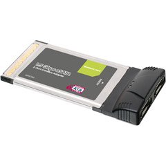 GPS702 2PORT Esata 1.5GBPS Cardbus Card for laptops