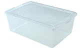 Modular Boxes, Snap-tight Lid, 10-5/8 x 16-1/8 x 5-7/8, Clear (IRS101481) Category: Storage Containers